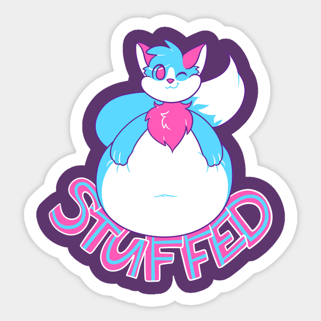 Stuffed Sticker by Pompuffy